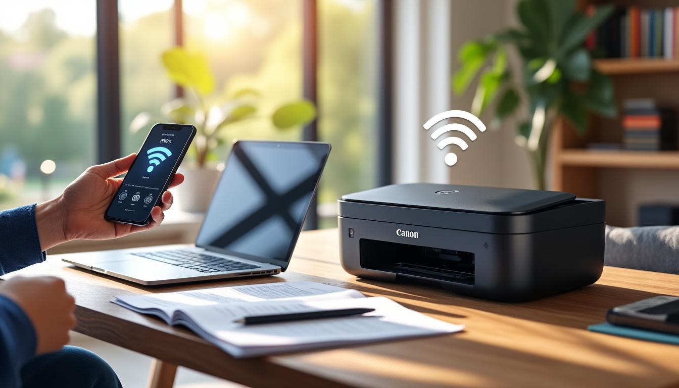 découvrez notre guide pratique pour connecter facilement votre imprimante canon en wifi à votre smartphone. suivez étape par étape les instructions pour profiter d'une impression sans fil et simplifiez vos tâches d'impression depuis votre mobile.
