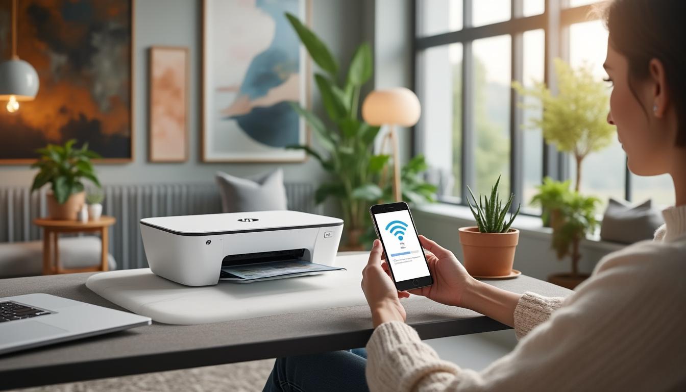 découvrez comment connecter facilement votre imprimante hp à votre smartphone via wifi. suivez notre guide étape par étape pour imprimer sans fil en quelques minutes.