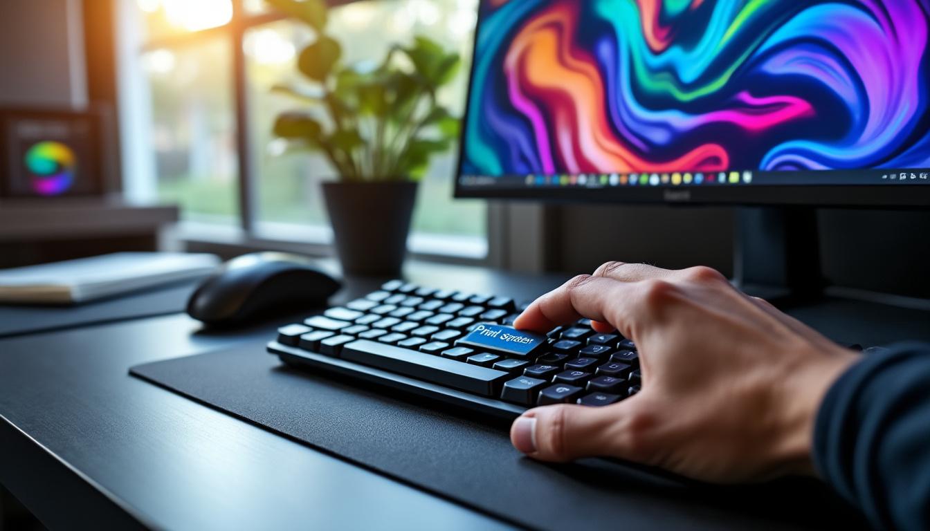 apprenez à faire une capture d'écran sur pc facilement grâce à nos étapes simples et rapides, adaptées à tous les niveaux.
