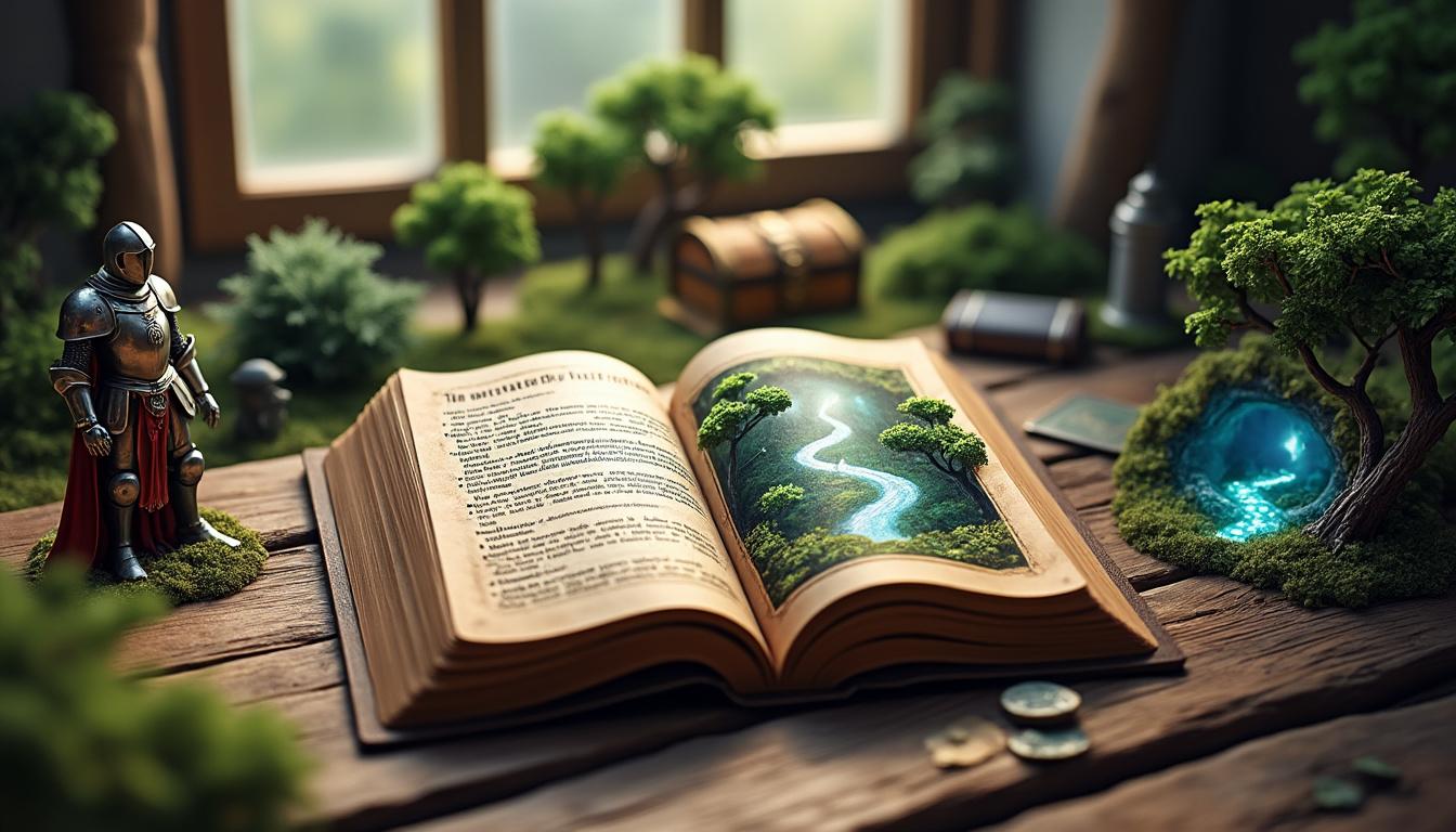 découvrez le fonctionnement des livres dont vous êtes le héros et plongez dans une aventure interactive où vos choix déterminent le déroulement de l'histoire.