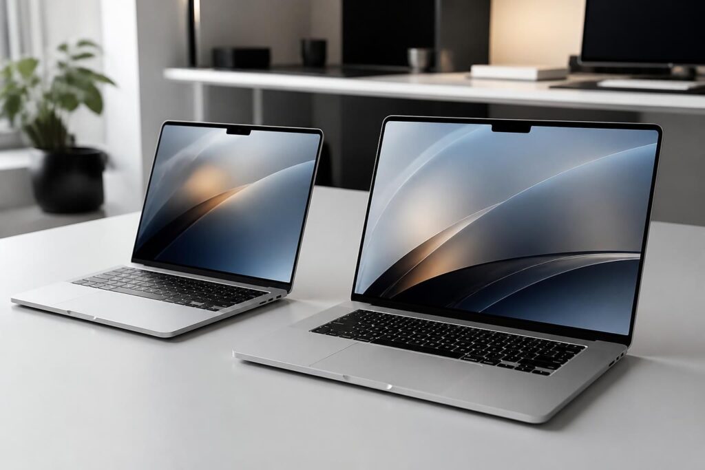 découvrez le macbook air 2025 m4 : caractéristiques détaillées, prix et différences entre les versions 13 et 15 pouces pour choisir le modèle qui vous convient.