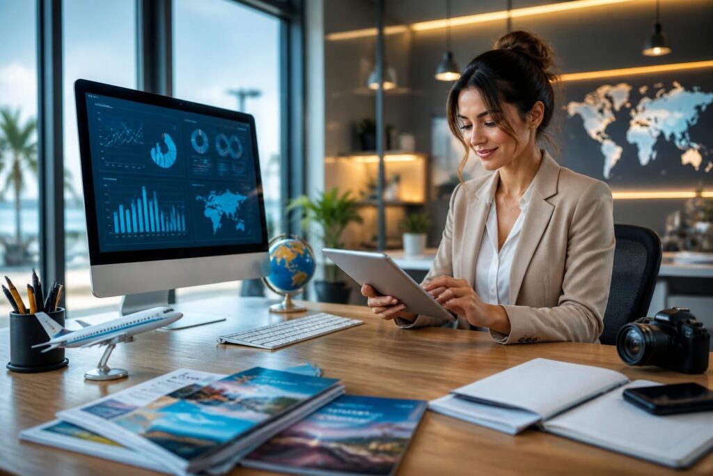 découvrez des conseils et stratégies de webmarketing spécifiquement conçus pour le secteur du tourisme et les professionnels afin d'optimiser leur visibilité en ligne et attirer davantage de clients.