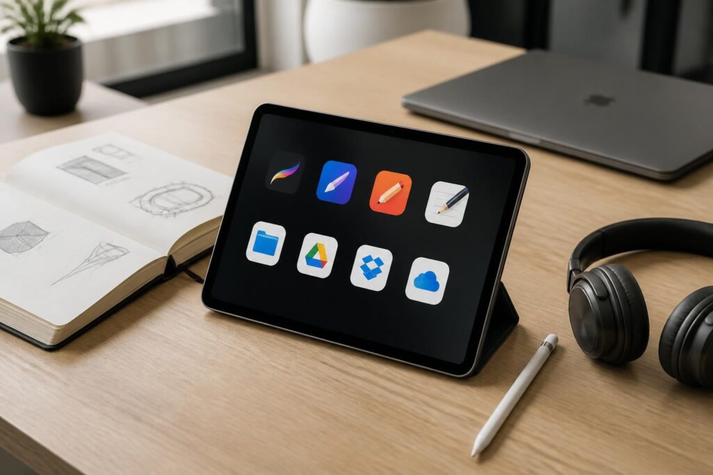 découvrez les meilleures applications sur ipad pour le dessin, la prise de notes et la gestion de stockage afin d'optimiser votre créativité et organisation au quotidien.