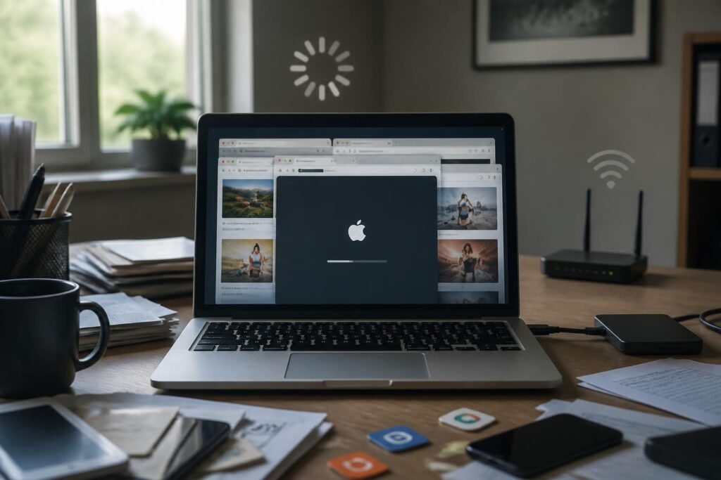 découvrez les causes fréquentes qui rendent votre mac lent au démarrage et lors de la navigation sur internet, et apprenez comment optimiser ses performances facilement.