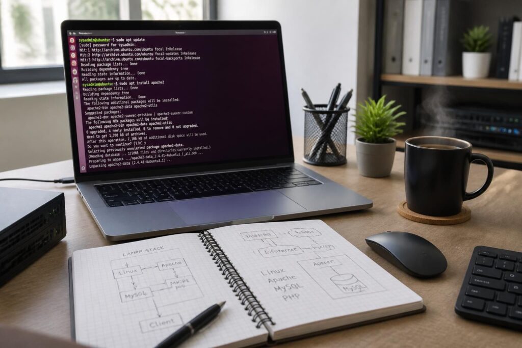 apprenez à configurer un serveur lamp sur ubuntu grâce à ce tutoriel complet pour installer apache, mysql et php facilement et rapidement.