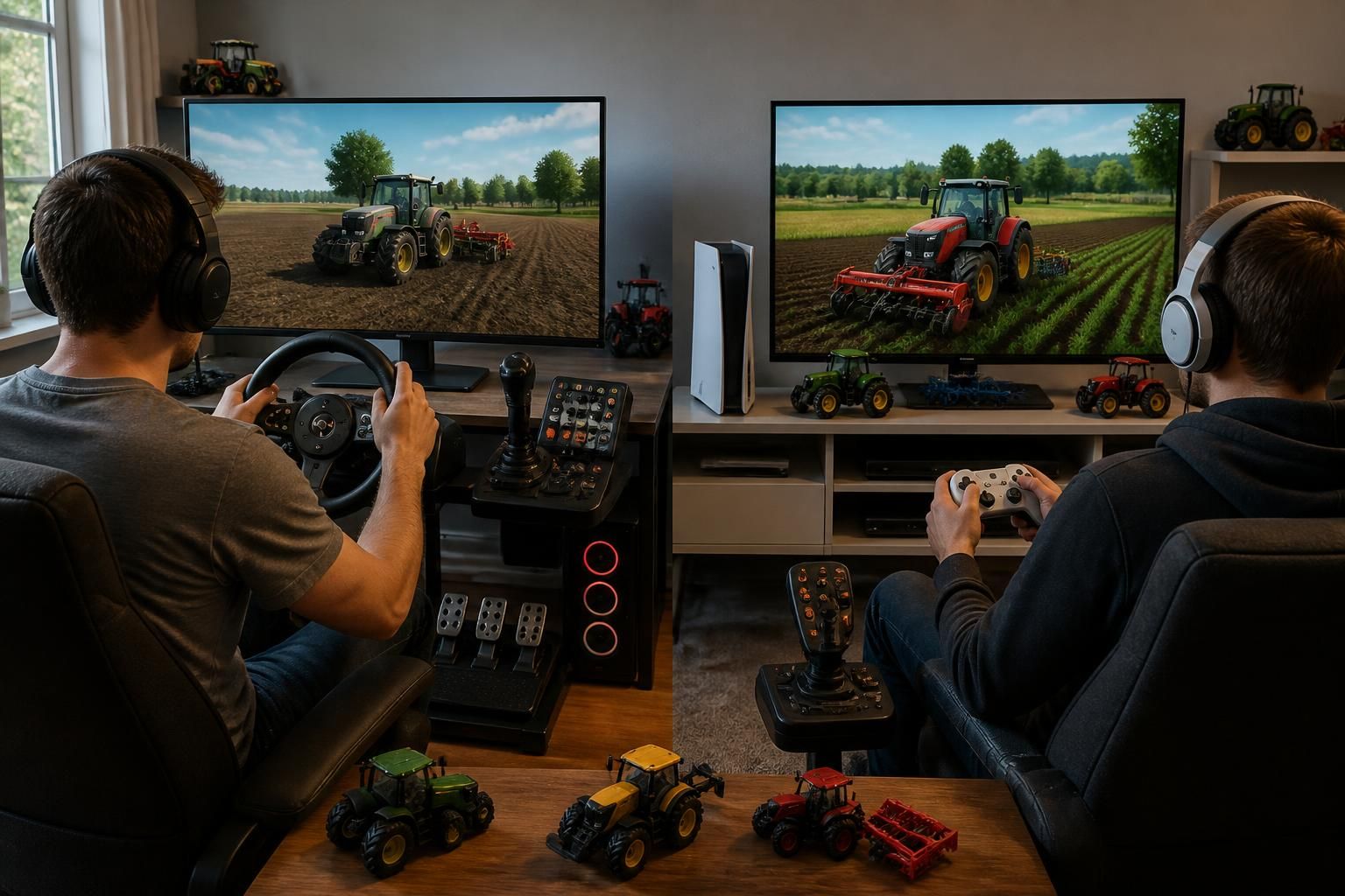 découvrez notre comparatif des meilleurs jeux de simulateur de tracteur, leurs prix et accessoires compatibles pour pc et ps5, pour une expérience de conduite réaliste et immersive.