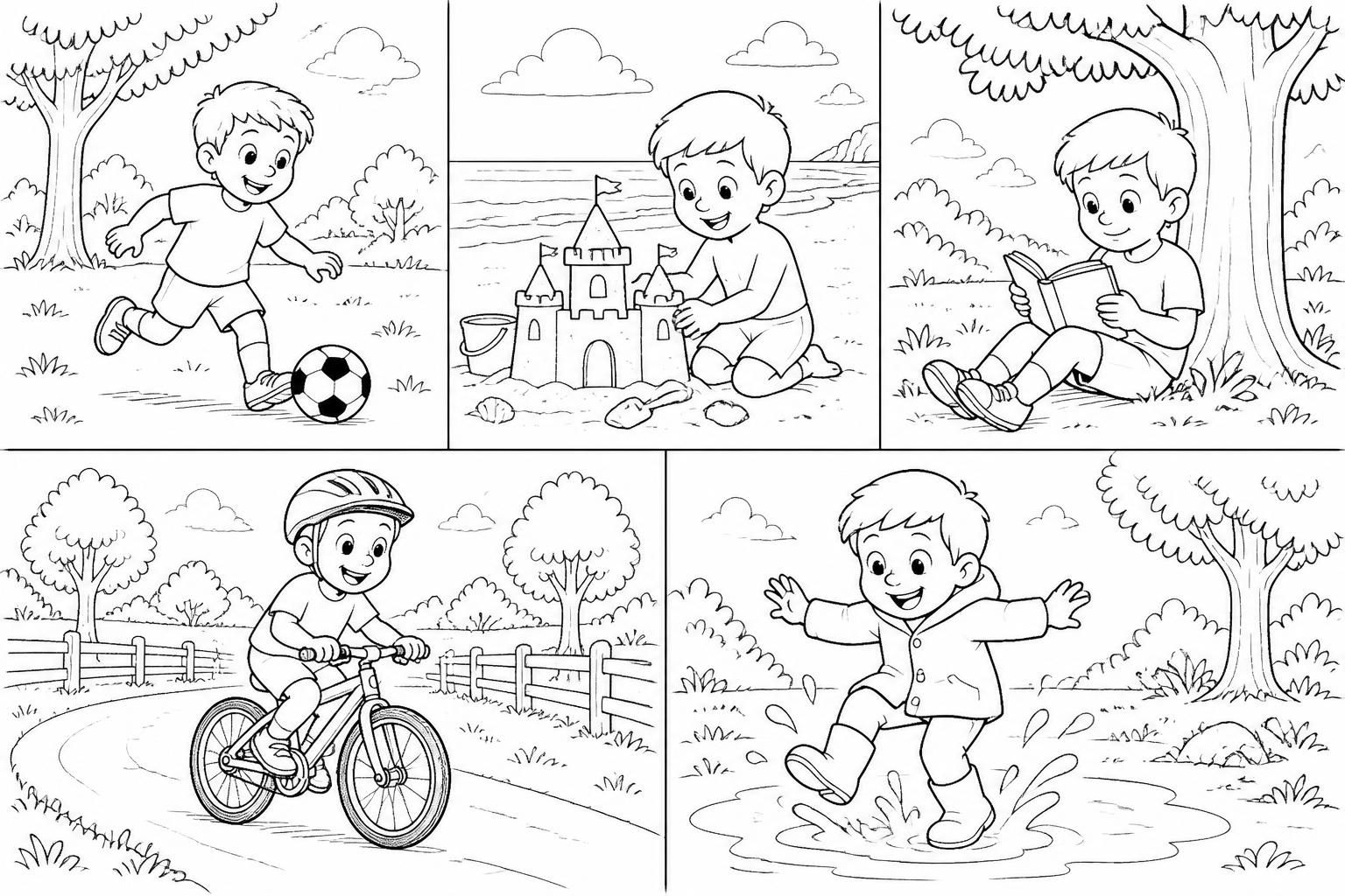 découvrez une sélection amusante et variée de coloriages pour garçons à imprimer, idéale pour les enfants de 5 à 8 ans. des dessins adaptés pour stimuler leur créativité et leur amusement.