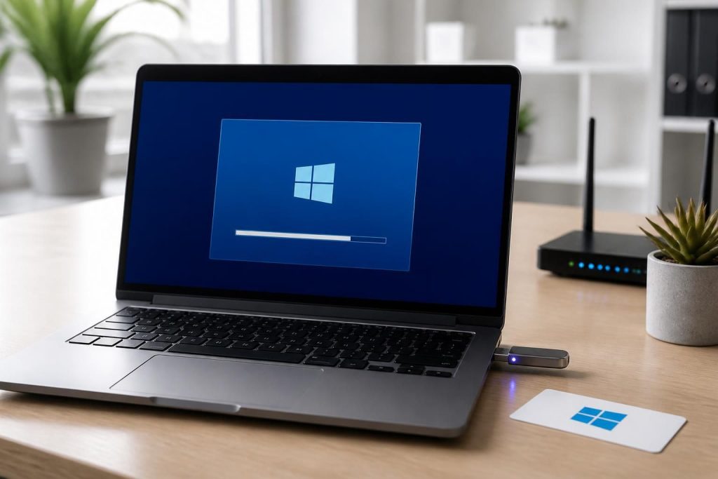apprenez à créer une clé usb de démarrage windows 10 compatible uefi avec licence officielle, pour une installation simple et sécurisée de votre système d'exploitation.