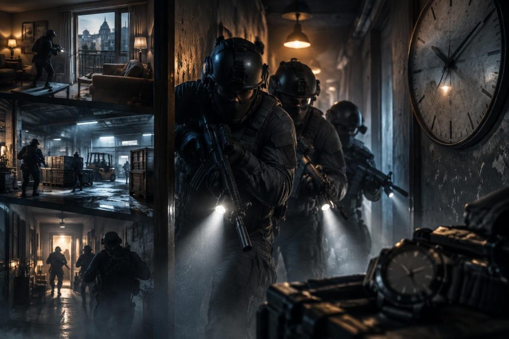 découvrez combien de missions compte ready or not, la durée moyenne d’une partie et le temps nécessaire pour terminer le jeu.